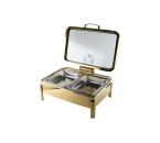REY Hidraulic Chafing Dish 9L Gold VCF021-G